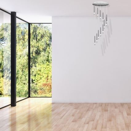 Chandelier on a string ICE 12xLED/1W/230V