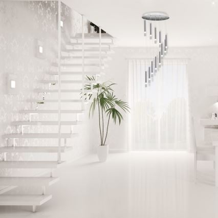 Chandelier on a string ICE 12xLED/1W/230V