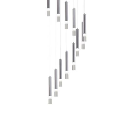 Chandelier on a string ICE 12xLED/1W/230V