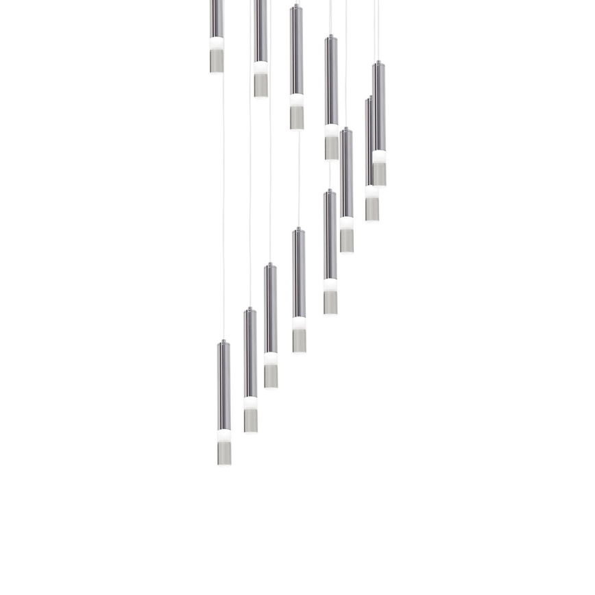 Chandelier on a string ICE 12xLED/1W/230V