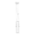 Chandelier on a string IMPLODE 1xGU10/8W/230V white