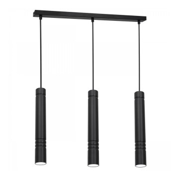 Chandelier on a string IMPLODE 3xGU10/8W/230V black