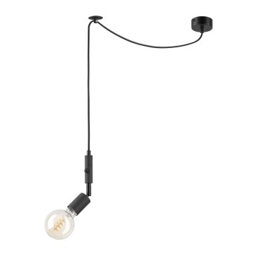 Chandelier on a string INA 1xE27/42W/230V black