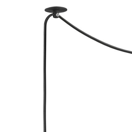 Chandelier on a string INA 1xE27/42W/230V black
