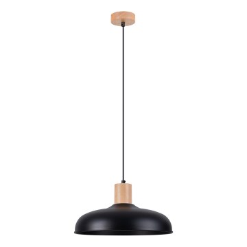 Chandelier on a string INDY 1xE27/15W/230V d. 38 cm black