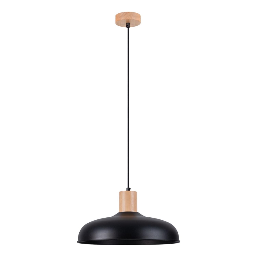 Chandelier on a string INDY 1xE27/15W/230V d. 38 cm black