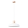 Chandelier on a string INDY 1xE27/15W/230V d. 38 cm white