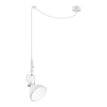 Chandelier on a string IRMA 1xE14/28W/230V white