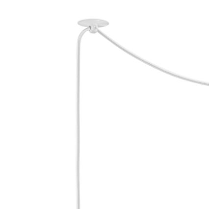 Chandelier on a string IRMA 1xE14/28W/230V white