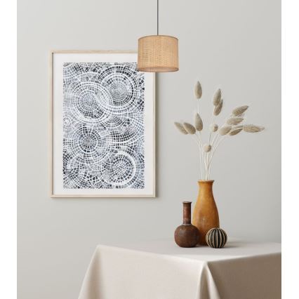 Chandelier on a string IRMA 1xE27/60W/230V d. 20 cm