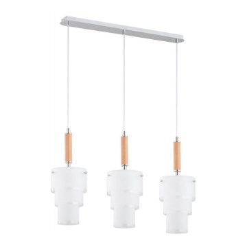 Chandelier on a string IRYD 3xE27/60W/230V