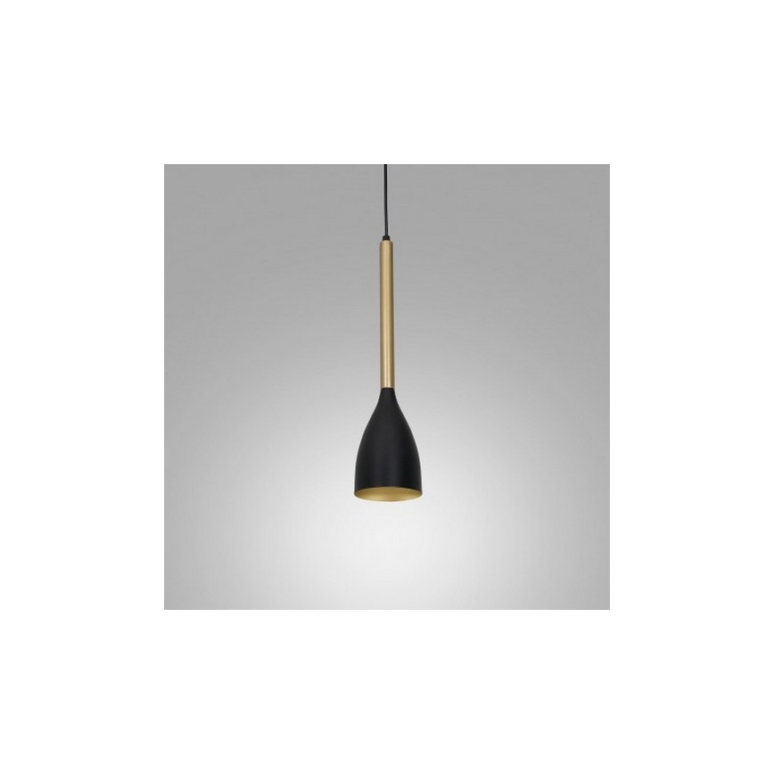 Chandelier on a string ISTAPPAR 1xE27/60W/230V black/golden
