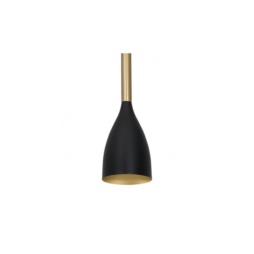 Chandelier on a string ISTAPPAR 1xE27/60W/230V black/golden