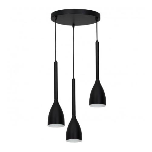 Chandelier on a string ISTAPPAR 3xE27/60W/230V black