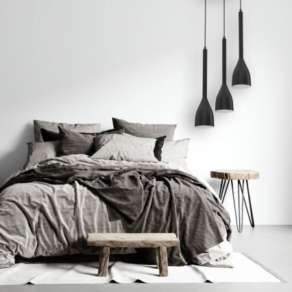 Chandelier on a string ISTAPPAR 3xE27/60W/230V black