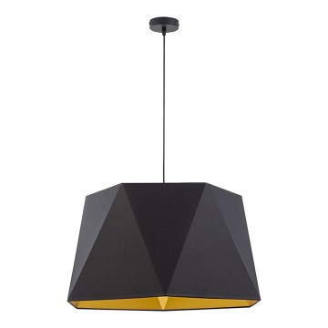 Chandelier on a string IVO 1xE27/25W/230V black/gold
