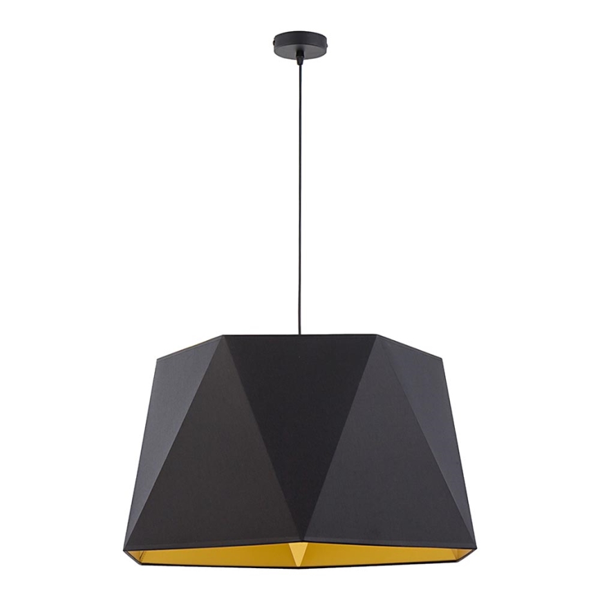 Chandelier on a string IVO 1xE27/25W/230V black/gold