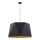 Chandelier on a string IVO 1xE27/25W/230V black/gold