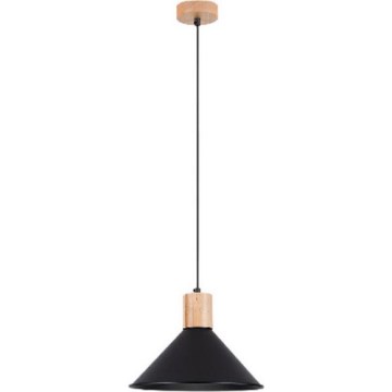 Chandelier on a string JAGA 1xE27/15W/230V d. 30 cm black