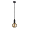 Chandelier on a string JANTAR BLACK 1xE27/60W/230V
