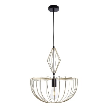 Chandelier on a string JASMINA 1xE27/20W/230V d. 40 cm gold