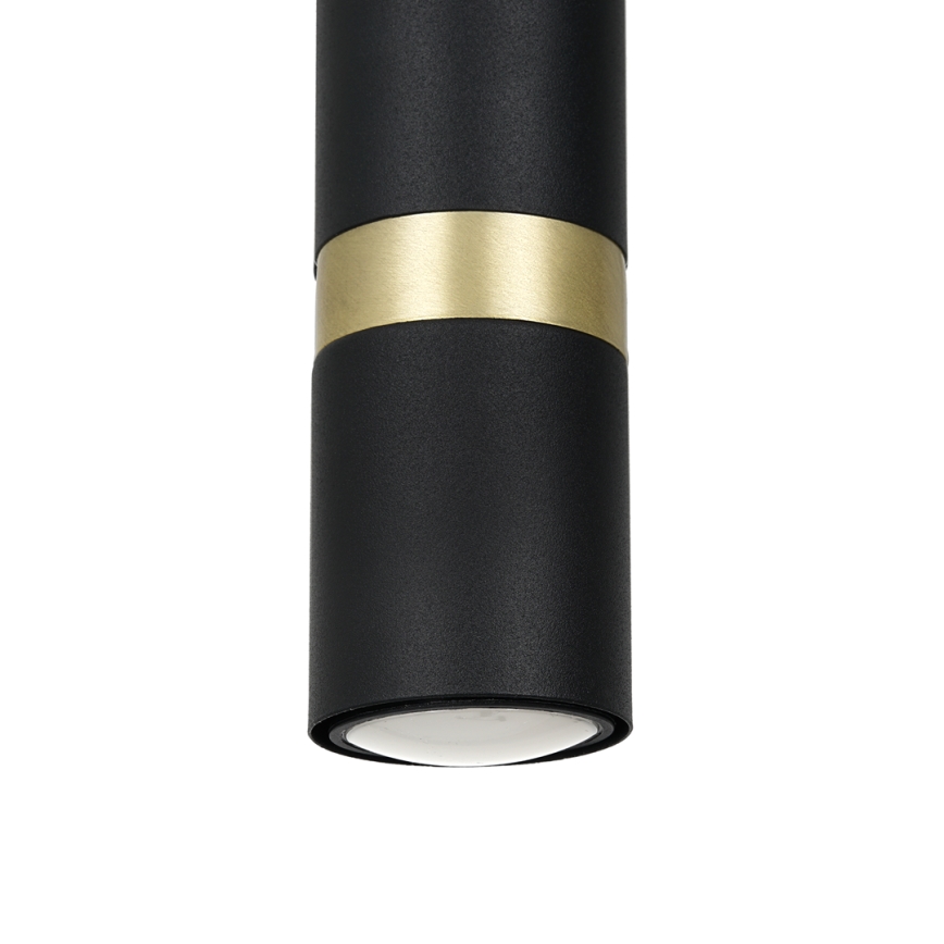 Chandelier on a string JOKER 1xGU10/25W/230V black/gold