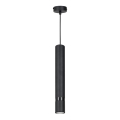 Chandelier on a string JOKER 1xGU10/25W/230V black