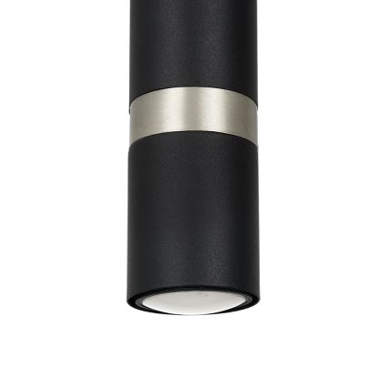 Chandelier on a string JOKER 1xGU10/25W/230V black/matte chrome