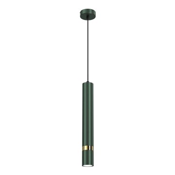 Chandelier on a string JOKER 1xGU10/25W/230V green