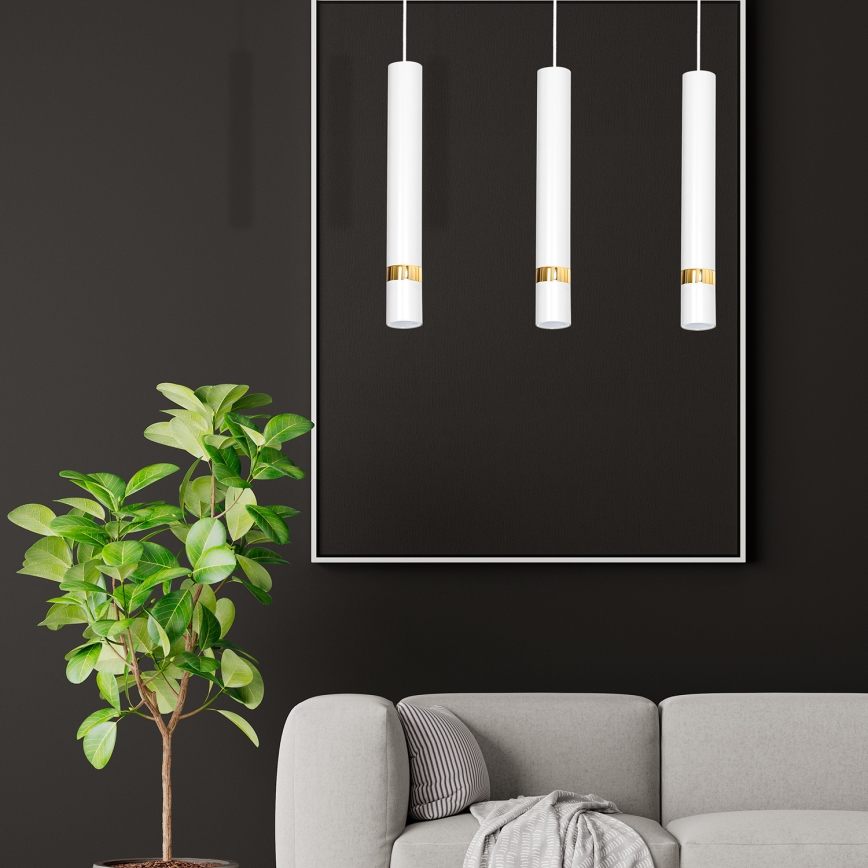 Chandelier on a string JOKER 3xGU10/25W/230V white