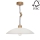 Chandelier on a string JONA 1xE27/60W/230V oak - FSC certified