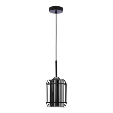 Chandelier on a string JONERA 1xE27/40W/230V black