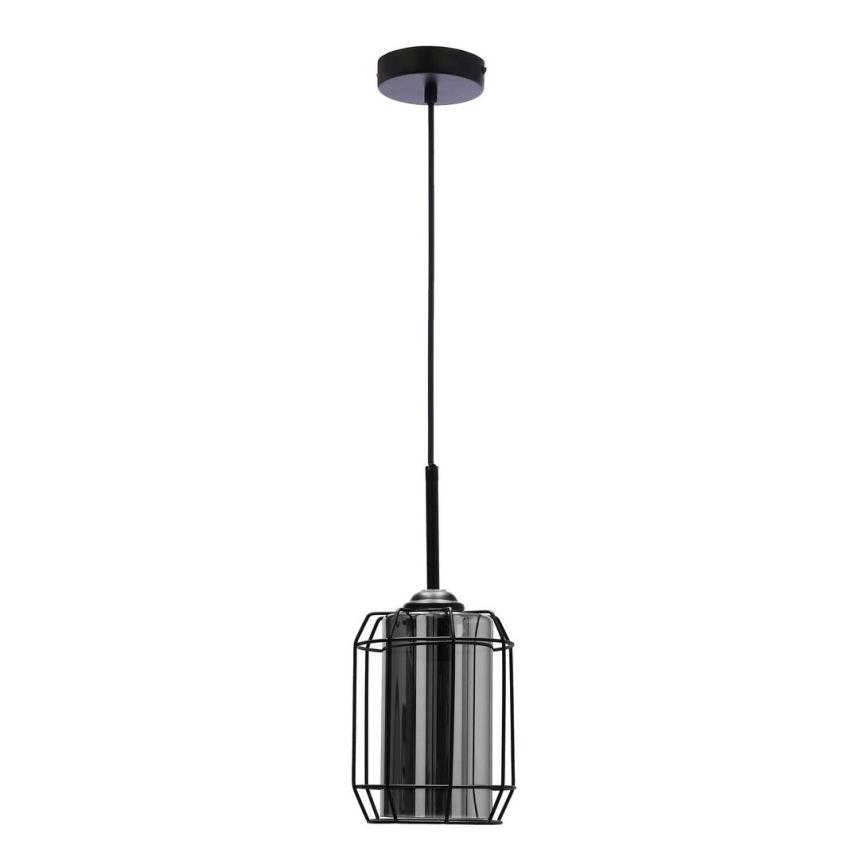 Chandelier on a string JONERA 1xE27/40W/230V black
