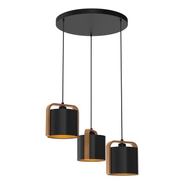 Chandelier on a string JONKO 3xE27/60W/230V