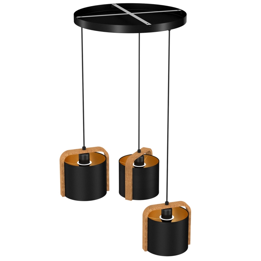 Chandelier on a string JONKO 3xE27/60W/230V