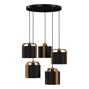 Chandelier on a string JONKO 5xE27/60W/230V