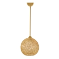 Chandelier on a string JUTE 1xE27/60W/230V beige