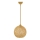 Chandelier on a string JUTE 1xE27/60W/230V beige