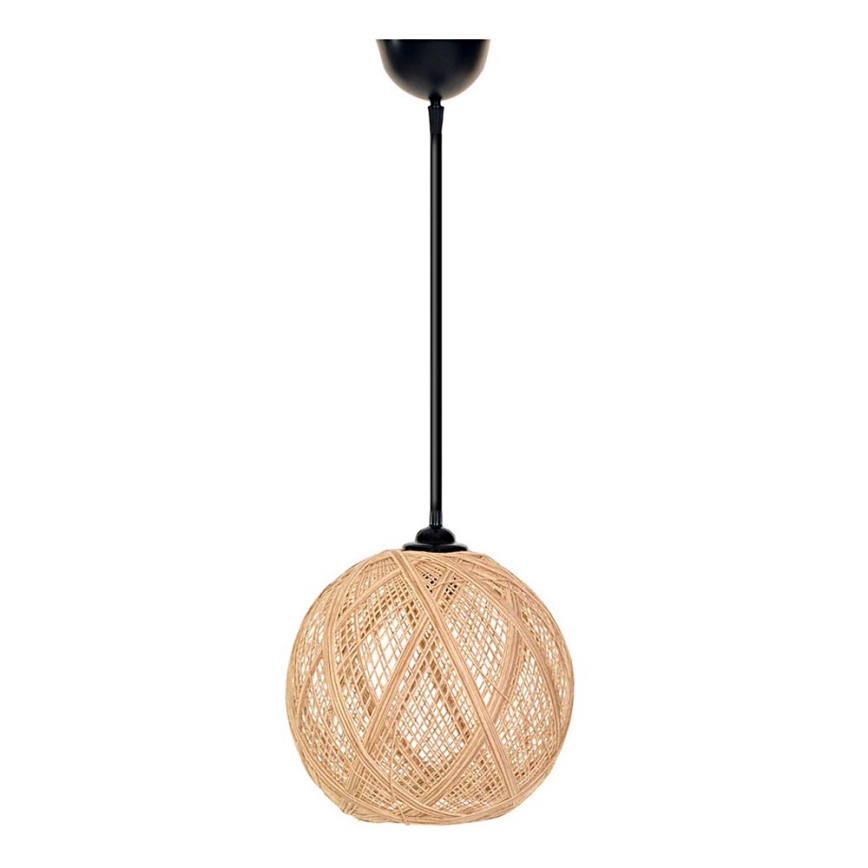 Chandelier on a string JUTE 1xE27/60W/230V beige