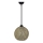 Chandelier on a string JUTE 1xE27/60W/230V yellow