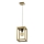 Chandelier on a string KAGO 1xE27/60W/230V matte oak