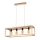 Chandelier on a string KAGO 4xE27/60W/230V matte oak
