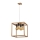 Chandelier on a string KAGO 4xE27/60W/230V oak
