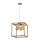 Chandelier on a string KAGO 4xE27/60W/230V oak