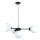 Chandelier on a string KALIOPE 4xE14/50W/230V black/white