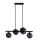 Chandelier on a string KAMA 4xG9/28W/230V black/smoky black