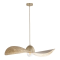 Chandelier on a string KAPELLO 1xE27/60W/230V d. 76 cm gold