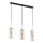 Chandelier on a string KAPRIS 3xE14/40W/230V gold