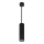Chandelier on a string KARADON 1xGU10/30W/230V 17 cm black