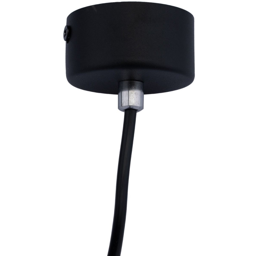 Chandelier on a string KARADON 1xGU10/30W/230V 17 cm black
